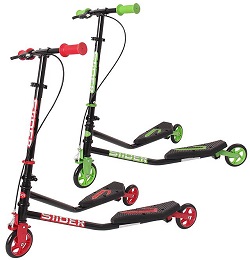 Add a review for: iScoot Slider 3 Wheel Push Scooter Winged Speeder Tri Drifter Kids Boys Girls