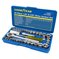 Add a review for: Goodyear 40pc Socket Set