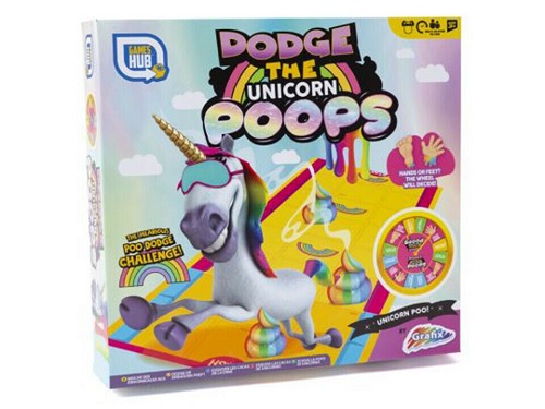 R05-0861 Dodge The Unicorn Poop Family Fun Indoors/outdoors