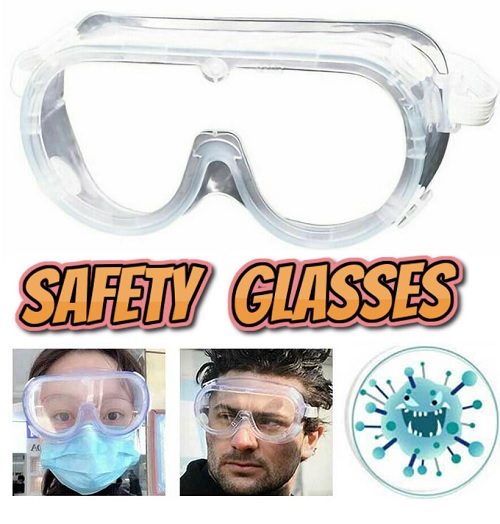 Anti Virus Safety Goggles Flu Dust Surgical Mask Glasses Work Eye Protection