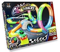 Add a review for: Flexible Glow Tracks 300 Section Glow in The Dark Tracks Children's Boys Car Toy