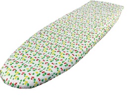 Cherry Fast Fit Elasticated Ironing Board Cover Easy Fit Non Slip Washable Cotton