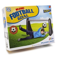 Inflatable Football Soccer Goal Net Score Kids Garden Outdoor Sport Game Toys