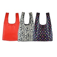Foldable Shopping Bag Reusable Shopping Eco Tote Handbags Grocery Fruit Pouch
