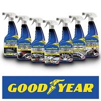 Add a review for: Goodyear Car Cleaning Kit Interior Exterior Wash Wax Polish Tyres Wheel Cockpit