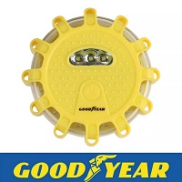 Add a review for: Goodyear Emergency Disc LED Flare Car Safety Light Roadside Beacon Magnetic