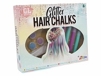 Add a review for: GL Glitter Hair Chalks Cosmetic Brush Gel Combine Colour Beauty Fashion Makeover