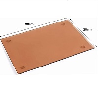 Add a review for: Tempered Glass Cutting Board Non-Slip Worktop Saver Chopping Board