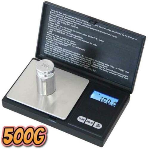 .01G-500G Digital Weighing Pocket Scales DS500