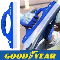 Add a review for: Goodyear Flexible Silicone Window Wiper Soft Grip Car Glass Squeegee Windscreen