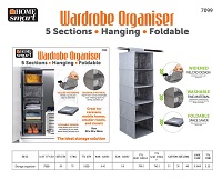Add a review for:  Tier Wardrobe Hanging Organiser