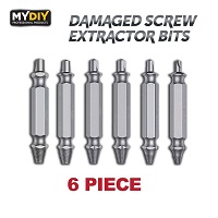 Add a review for: 6Pcs Damaged Broken Screw Extractor Remover Stripped Head Bolts Nuts Drill Bits