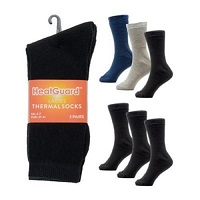 Add a review for: 6 Pairs Heatguard Thermal Thick Socks Womens Warm Winter Ski Hiking Cosy