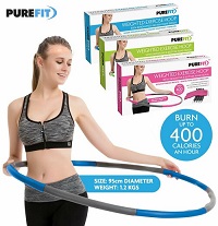Add a review for: Weighted Exercise Hula Hoop 1.2KG Professional Gym Quality Weight Loss Ring