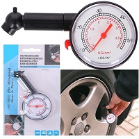  Professional Tyre Pressure Gauge Air check Inflator Car Bike Tire 60 PSI/BAR UK