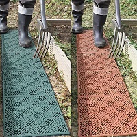 Add a review for:  Interlocking Plastic Garden Tiles Decking Nonslip Floor Lawn Outdoor Tiles 5/10
