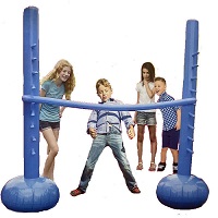 Giant Inflatable Limbo Game Pole & Stand Set Garden Indoor Outdoor Party Beach