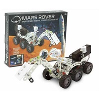 Build Your Own Mars Rover Motorised Vehicle Construction 137pc NASA Stickers