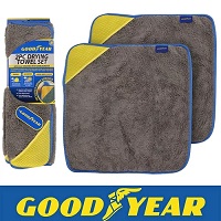 Add a review for: Goodyear 2pc Microfibre Valet Cloth Cloths Car Cleaning Drying Valeting Set