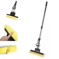 Sponge Mop Multi Surface Cleaner PVA Foam Replaceable Head Cleaning Floor Clean