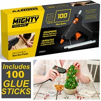 MT Glue Gun with 100 Glue Sticks for Hobby Craft Electronics Super Glue Adhesive