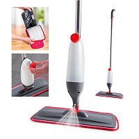 Add a review for: Large Head Hard Floor Microfibre Spray Mop with Large 750ml Tank