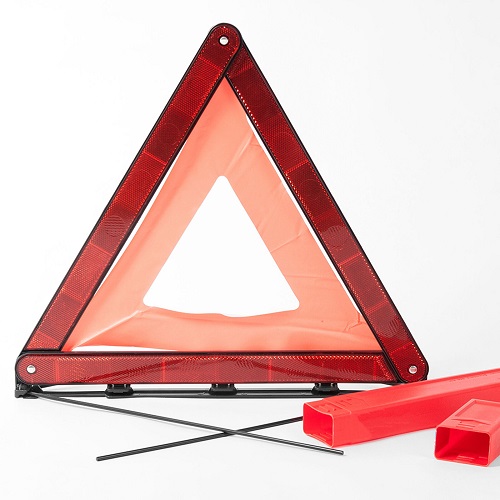 Reflective Warning Triangle Sign Fordable Car Hazard Breakdown EU Emergency