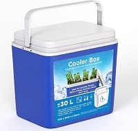 Add a review for:  Large 30L Cooler Box Hot/Cold Insulated Freezer Cool 9 Hours Picnic Camping Portable with Carry Handle