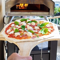 Add a review for: BP40 Bamboo Pizza Peel Smooth Pizza Paddle Lightweight Wooden Serving Board Wood Pizza Peel with Handle Bamboo Serving Board for Homemade Pizza Outdoor Pizza Oven Accessories