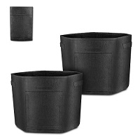 Add a review for: 2pcs Large Plant Grow Bags Potato Fruit Vegetable Garden Planter Growing Black