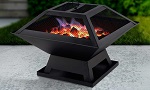 Add a review for: Fire Pit BBQ Grill Outdoor Garden Firepit Brazier Stove Patio Heater