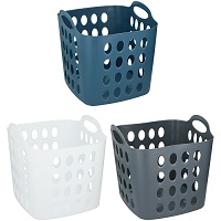  35L Litre Flexible Plastic Laundry Basket
