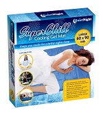 60 x 90cm Magic Cool Cooling Gel Pad Pillow Cooling Mat Laptop Cushion Yoga Pet Bed Sofa