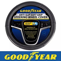 Add a review for: GoodYear Anti Slip Steering Wheel Cover Car Universal 37 - 39cm Soft Case