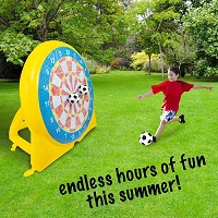 Add a review for: Giant Inflatable Football Dart Board Outdoor Kick Ball Target Garden Game