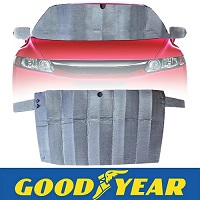 Add a review for: Goodyear Universal Windscreen Folding Compact Sun Shade Car Windshield Window