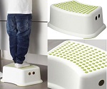 Add a review for: Childs Foot Stool / Step With Anti-Slip Potty Training Washing Brushing Teeth