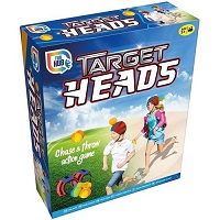 Add a review for: Kids Soft-Play Target Heads 2 Sticky Hats 4 Balls Aiming Game Outdoor Activity