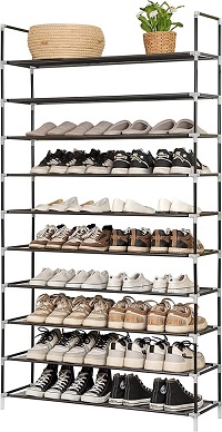 Add a review for:  VIVO 10-Tier Shoe Rack