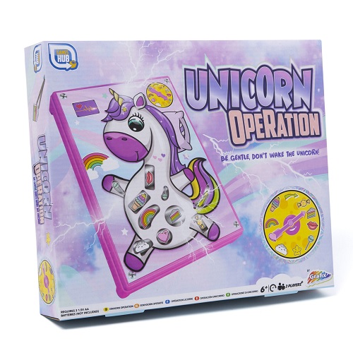 Unicorn Operation Game Kids Girls Family Fun Skills Classic Board Game Play Gift