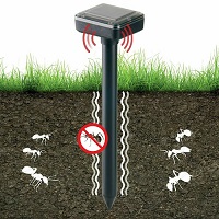 Add a review for:  Solar Powered Ultrasonic Panel Grounding Animal Insect Garden Ant Repellent UK