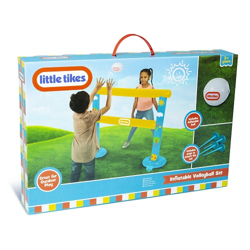 Little Tikes Inflatable Volleyball Set Childrens Outdoor Garden Park Beach Fun