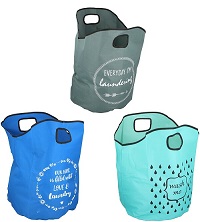 Add a review for: XXL Laundry Bin Bag Basket Handles Foldable Washing Clothes Storage Kids Tidy UK