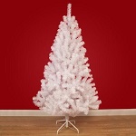 Add a review for: 6ft Christmas Tree White Pines Artificial Tree with Metal Stand Decoration Pine