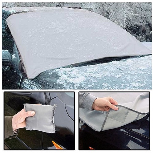 Magnetic Car Windscreen Cover Ice Frost Shield Snow Dust Protector Sun Shade Van