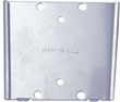 Slimeline TFT/LCD Silver Wall Mount Bracket Vesa 75 / 100